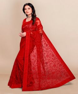 Kanchipuram Saree en soie Tenue de soirée Mariage indien Dernier créateur Banarasi Sari en coton et soie avec chemisier Vêtements pour dames Grossiste Apparelgarment - Product Image 6