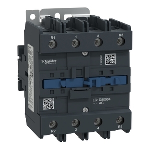 Contattore Schneider Electric TeSys D LC1D80004P7 4P (4 NO) AC-1 <= 440 V 125 A 230 V AC 50/60 Hz con Bobina - Product Image 1