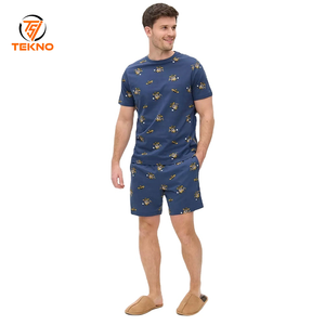 Ropa de gimnasio para hombre con estilo, conjunto doble, nuevo estampado, camisa de manga corta, pantalones cortos, tela suave transpirable, talla grande, ajuste relajado, verano, OEM - Product Image 1