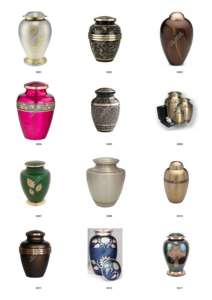 Premium Quality Brass Cremation Urn Hot Selling Metallic <b>Keepsake</b> Urns for Adult Ashes Direct Factory Price for Funeral Supplies - Product Image 2