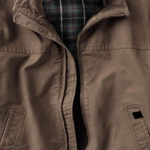 Pakistan Manufacturer's Custom <b>Canvas</b> <b>Men's</b> <b>Jackets</b> Design Collar Blank <b>Jacket</b> For <b>Man</b> Breathable Solid Color <b>Canvas</b> <b>Man</b> <b>Jackets</b> - Product Image 6