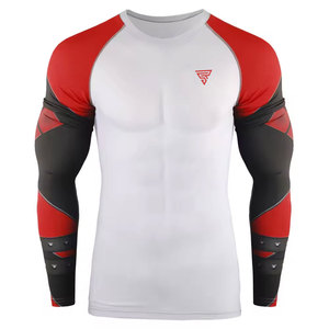 Camisas de compresión ajustadas ligeras para hombre Camisas de compresión de alta calidad de color personalizadas - Product Image 1