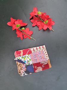 100% coton patch travail imprimé coton matelassé gilet vestes cadeau multi couleur patch travail veste pour elle - Product Image 6