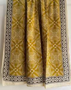 Bufanda hecha a mano estampada de algodón 100% transpirable hecha a mano Jaipur, bufanda hecha a mano Boho Chic, bufanda de algodón suave ligera - Product Image 4