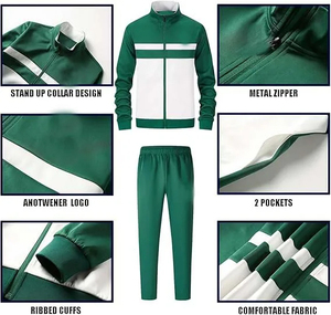 Nouveauté Vêtements de jogging d'entraînement Survêtement de club de football pour hommes Survêtement personnalisé de haute qualité Survêtement pour hommes - Product Image 5