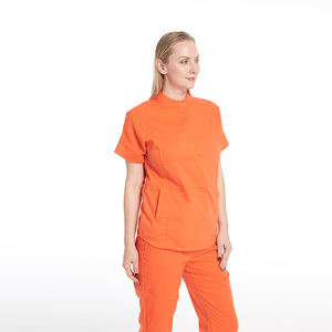 Conjuntos de uniformes médicos unisex Bestex con logo personalizado, de tela elástica de spandex y estambre, con detección de agujas - Product Image 6