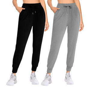 Pantalon de jogging pour femme de haute qualité avec taille élastique confortable Ajustement conique élégant parfait pour les loisirs de gymnastique et les tenues quotidiennes - Product Image 5