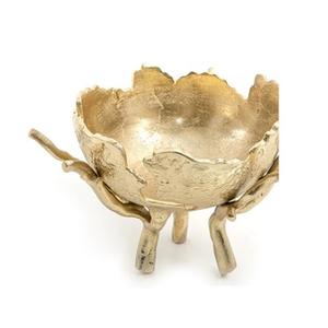 Customized Gold Aluminium Fruit Bowl Marvelous Design Premium Quality <b>Tableware</b> for Fruits Dates and Elegant Kitchen Use - Product Image 4