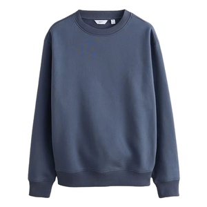 Sudadera con Capucha para Hombre, 100% Algodón, Sólida, de Invierno, OEM, Disponible en Stock, Logotipo Personalizado Bordado, Tejido de Punto, Sudadera Lisa - Product Image 3