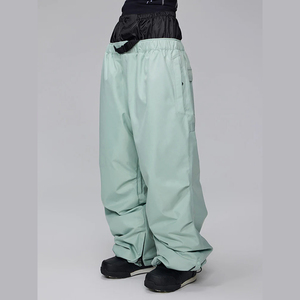 Jean en denim Freerider de montagne pour hommes Pantalon baggy de neige Pantalon baggy de ski imperméable pour hommes Guêtre à la taille - Product Image 5