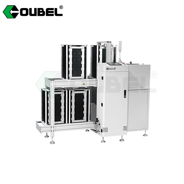 High Efficiency Dual Mode Automatic PCB Destacker Loader Bare Board Magazine Feeding Machine