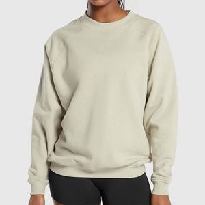 Ropa de mujer Invierno Otoño Sudadera de mujer Estilo de calle liso Ropa de mujer Sudaderas con capucha con oferta de logotipo personalizado. - Product Image 6