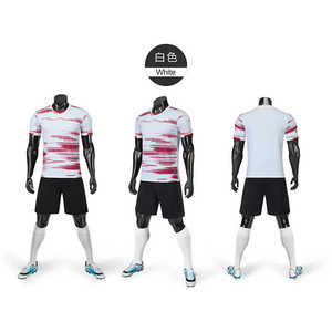 Camisetas de Fútbol para Hombre al por Mayor, Personalizadas, Económicas, de Alta Calidad, 100% Poliéster, Transpirables, de Secado Rápido, Uniformes de Fútbol para Clubes de Entrenamiento - Product Image 4