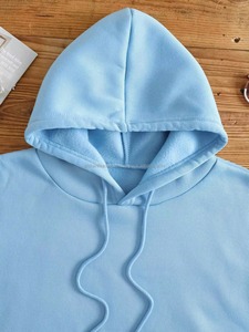 Sweat à capuche imprimé avec cordon de serrage pour hommes avec poche Kangro thermique - Product Image 2