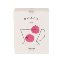 [Fruitea Koffie] Hete Verkopende Fruitea Coffee_perzik Druppelzak Perzik Smaak Medium Geroosterde Specialiteit Braziliaanse Single Serve Koffie