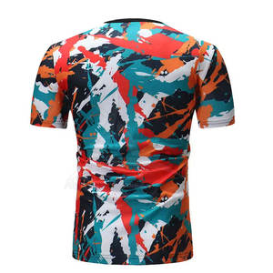 Camisetas de Sublimación para Hombre, Nuevo Estilo Más Popular, Talla Personalizada, Transpirables, Ecológicas, Cuello Redondo, Mejor Calidad en Existencia - Product Image 6