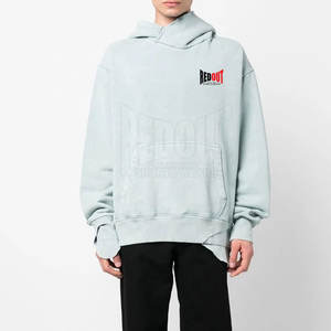 เสื้อฮู้ดซักกรดสำหรับผู้ชายเสื้อสตรีทไซส์ใหญ่พิเศษเสื้อมีฮู้ดสำหรับผู้ชาย - Product Image 2