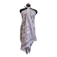 Pareo Estampado para Mujer, Ligero, para la Playa, para Vacaciones de Verano, al Mejor Precio