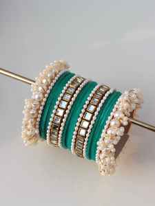 ชุดงานแต่งสำหรับผู้หญิงอินเทรนด์ทรงเรขาคณิตทำจากสแตนเลสสินค้ามาใหม่สินค้ามา2025เซ็ตสำหรับงานแต่งดีไซน์ตามสั่งของ Churiyan - Product Image 4