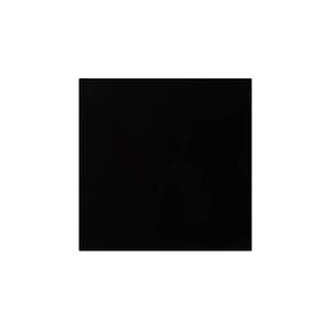 Black 75% Cotton 25% Polyester Square Plain Scarf with Needle Detection - Product Image 1