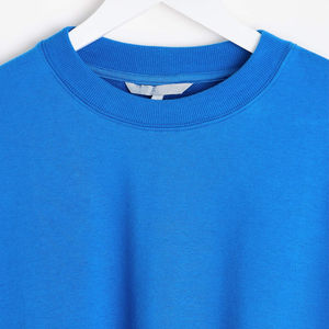 Women's Autumn Winter Style Drop Shoulder Embroidered <b>Sweatshirt</b> Breathable Casual Hoodie Direct Manufacturer's Wholesale Front - Product Image 3