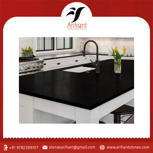 Les meilleures tuiles de granit noir absolu de conception solide pour le granit d'utilisation extérieure et d'intérieur de décoration - Product Image 2