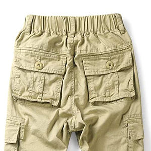 Pantalones cargo personalizados para niños, pantalones cargo reguler de piernas rectas para niños, pantalones Cargo para niños a precio barato, ropa de calle para niños, pantalones Cargo para niños - Product Image 4