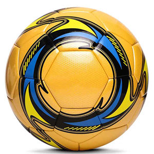 2025 nuevo diseño máquina deportiva de tamaño oficial pelota de pie cosida Venta caliente tamaño 5 PU pelota de fútbol personalizada para deportes - Product Image 4