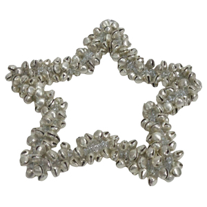 Diseño moderno, decoración navideña, recién llegado, adorno colgante decorativo para el hogar, Estrella colgante de pared de hierro/cuentas para hacer a granel - Product Image 1