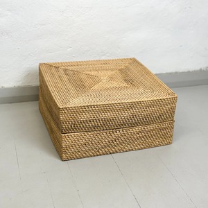 Caja de Almacenamiento Cuadrada de Ratán con Tapa, Caja de Almacenamiento Hecha a Mano, Ecológica, Natural, Decoración para el Hogar, Venta al por Mayor desde Vietnam - Product Image 2