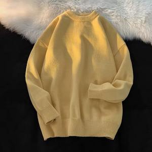 Custom High Quality Fashion Men Clothes Knitted Knit Pullover Crew Neck Sweater for Men and Women - Product Image 4