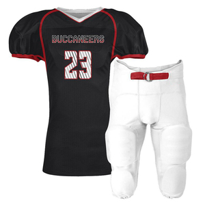 GUANTES aprobados por atletas Uniforme de fútbol americano de la ciudad con Jersey a prueba de desgarros y pantalones absorbentes de impactos Ideal para entrenamientos de campo - Product Image 4