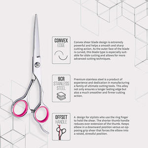 Tijeras de Peluquería Profesionales de Alta Calidad, Tijeras de Entresacar para Peluquería, 5.5 Pulgadas, Venta Caliente - Product Image 5
