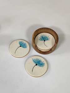 Best Seller Resin and Wood <b>Coaster</b> Set for Modern Dining Spaces stone <b>coasters</b> - Product Image 4