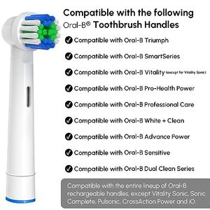 Fossa-Focus Cleaning <b>Round</b> Replacement Toothbrush Heads for Oral Bs Generic Electric <b>Brush</b> Refills Wholesale OEM - Product Image 3