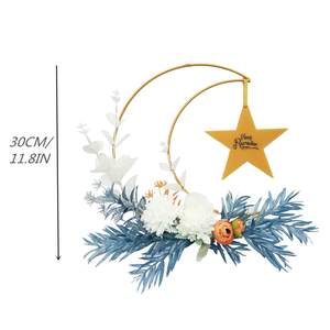 Corona de Ramadán moderna dorada y negra para celebraciones elegantes - Product Image 4