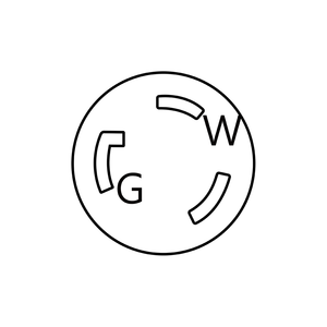 Salida con brida NEMA 125V CA 30 30A V - Product Image 5