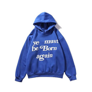 เสื้อฮู้ดพิมพ์ลาย3D พัฟผ้าฝ้าย100% พรีเมี่ยมโลโก้ที่กำหนดเอง - Product Image 4