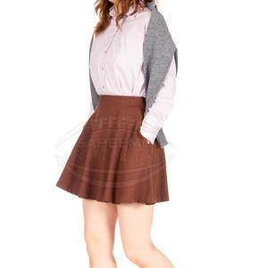 Jupes décontractées pour femmes en gros, haute qualité, 100% coton, respirantes, jupes courtes, service personnalisé OEM, fabriqué au Pakistan - Product Image 5