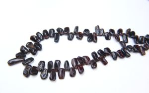 เฮสโซไนท์โกเมนลูกปัดเรียบหินอัญมณีธรรมชาติ9X7MM 21X8MM ขนาด16นิ้ว - Product Image 2