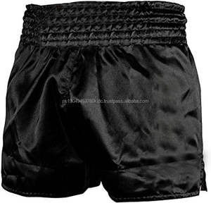 Pantalones cortos de boxeo Muay Thai con logotipo personalizado para hombre, nueva llegada, ropa de lucha de tendencia caliente para MMA, servicio OEM disponible - Product Image 2