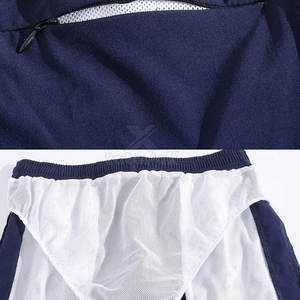 กางเกงขาสั้นออกกำลังกายผู้ชาย ผ้าแคนวาส ระบายอากาศ แห้งเร็ว น้ำหนักเบา มีเชือกผูก เอวกลาง ทรงลำลอง - Product Image 3