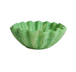 Tazón Decorativo de Frutas y Ensaladas de Resina Ecológica Premium, Hecho a Mano, Moderno y de Lujo, Apto para Microondas y Lavavajillas - Product Image 1