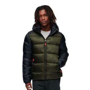 Veste matelassée réversible imperméable à logo frontal pour homme, écologique, de haute qualité, décontractée pour l'hiver - Product Image 1