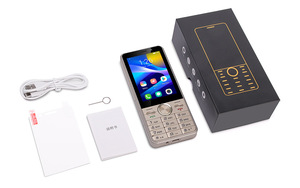 Uniwa A3501 <span class=keywords><strong>3.5</strong></span> Inch Màn Hình Cảm Ứng <span class=keywords><strong>Android</strong></span> 4G <span class=keywords><strong>Dual</strong></span> <span class=keywords><strong>Sim</strong></span> Thẻ Bàn Phím Tính Năng Điện Thoại - Product Image 6