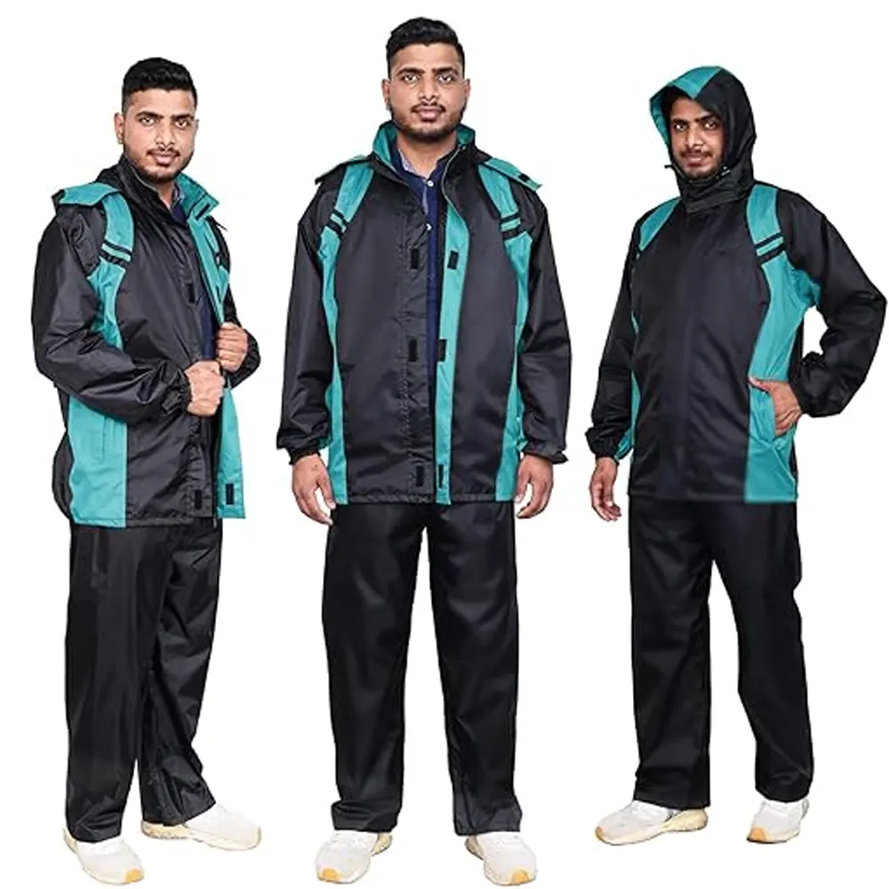 Low price Raincoats For Adults Reusable - Eva Rain Ponchos Lightweight Rain Coat Waterproof Rain Gear For Men
