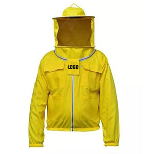 Traje de apicultura de tres capas 2025, chaqueta de apicultor completamente ventilada con malla, venta al por mayor, ropa de apicultor con servicio OEM - Product Image 4