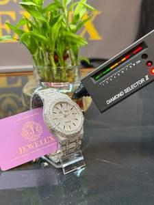 สายสแตนเลส VVS Moissanite ทำด้วยมือสุดหรูคุณภาพเยี่ยมหน้าอกลงมาสำหรับผู้ชายฮิปฮอปสไตล์ลิมิเต็ดอิดิชั่น - Product Image 3