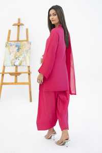 Professional Manufacturer's Women's Modest Style Summer Cotton Dresses Ladies' Eco-Friendly Casual Button Washable Clothing Lace - Product Image 3