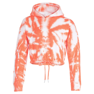 Ensemble de survêtement tie-dye tendance 2025, sweat-shirt court et pantalon de survêtement pour filles, séchage rapide, respirant - Product Image 2